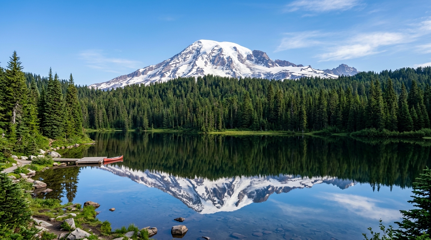 High-resolution uncompressed mountain landscape photo